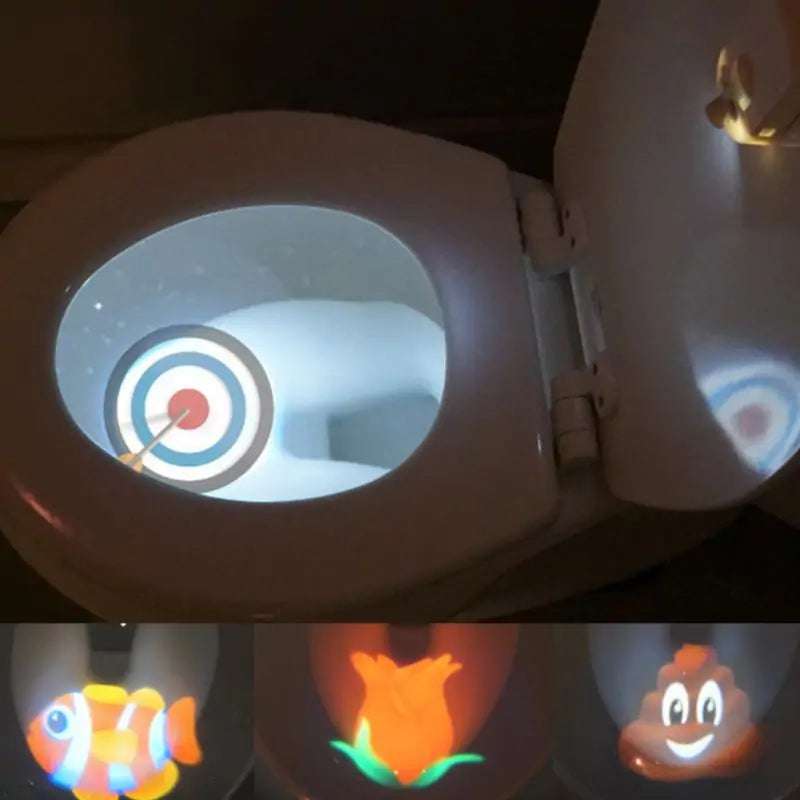 Toliet Aim projector Toilet Seat